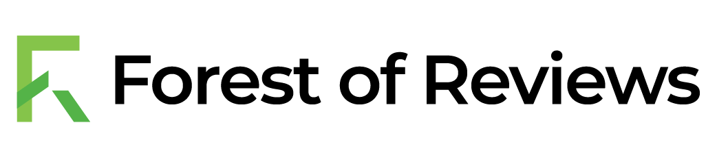 forest of review logo black text