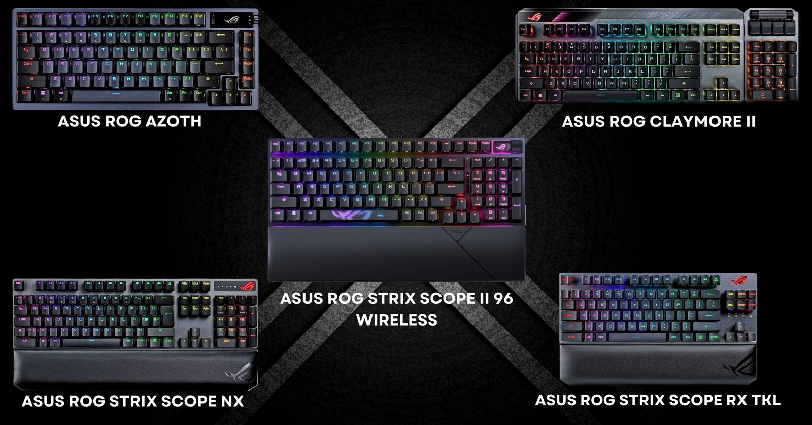 Asus 5 Best Wireless Mechanical Gaming Keyboards