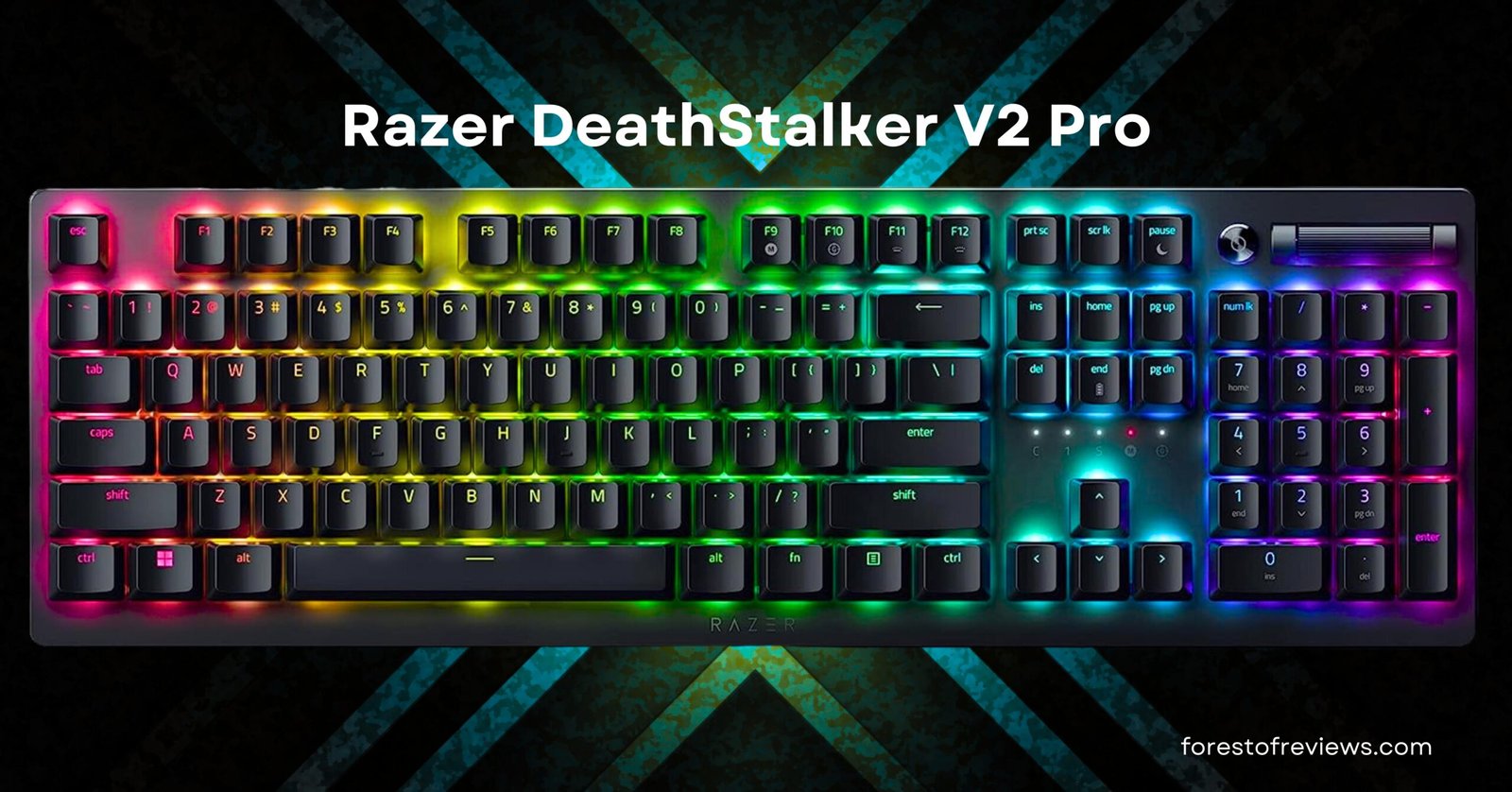 Razer DeathStalker V2 Pro Review Wireless Gaming Keyboard